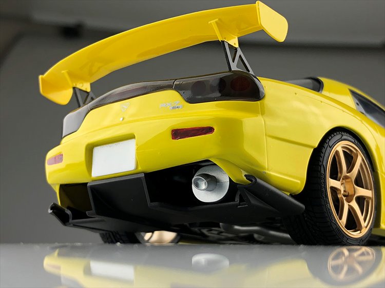 Initial D - 1/24 Takahashi Keisuke Fd3S RX-7 Project D Ver.