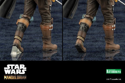 The Mandalorian - 1/7 Mandalorian and Grogu With Beskar Staff Figure