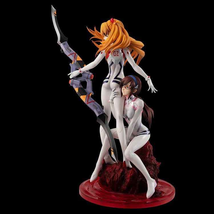 Evangelion 3.0 + 1.0 - Asuka Langley and Makinami Mari Illustrious G.E.M. Series Figure