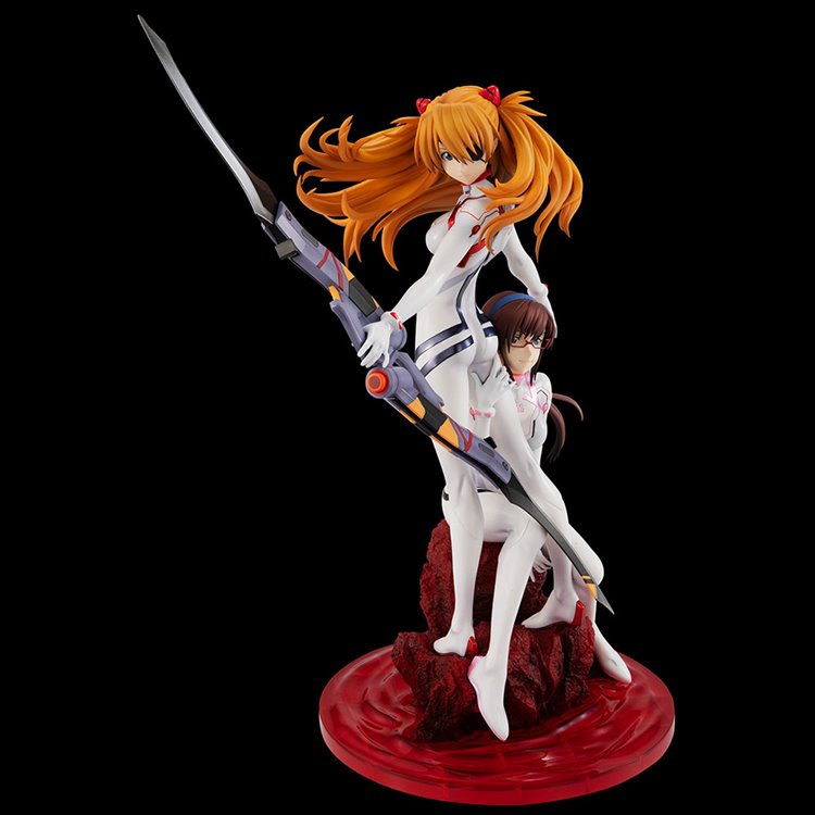 Evangelion 3.0 + 1.0 - Asuka Langley and Makinami Mari Illustrious G.E.M. Series Figure