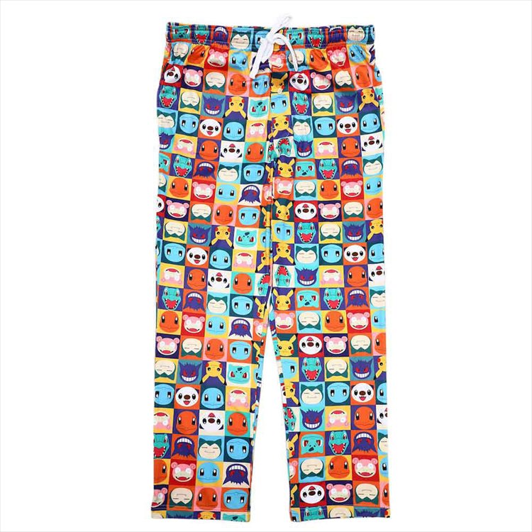 Pokemon - Character Faces Sleep Pants