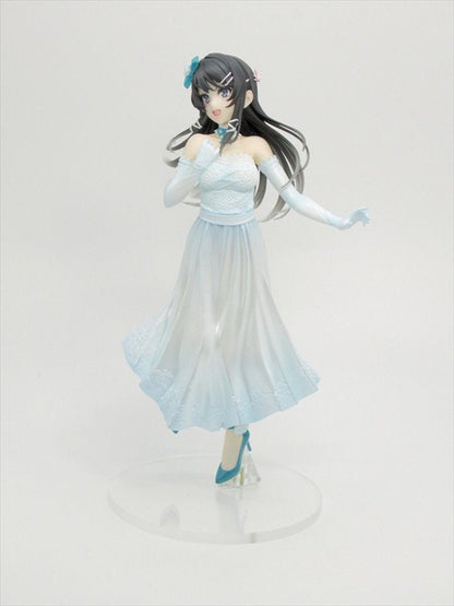 Rascal Does Not Dream Of Bunny Girl Senpai - Mai Sakurajima Party Dress Prize Figure