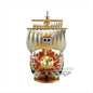 One Piece - Thousand Sunny Mega World Collectable Gold Color Prize Figure
