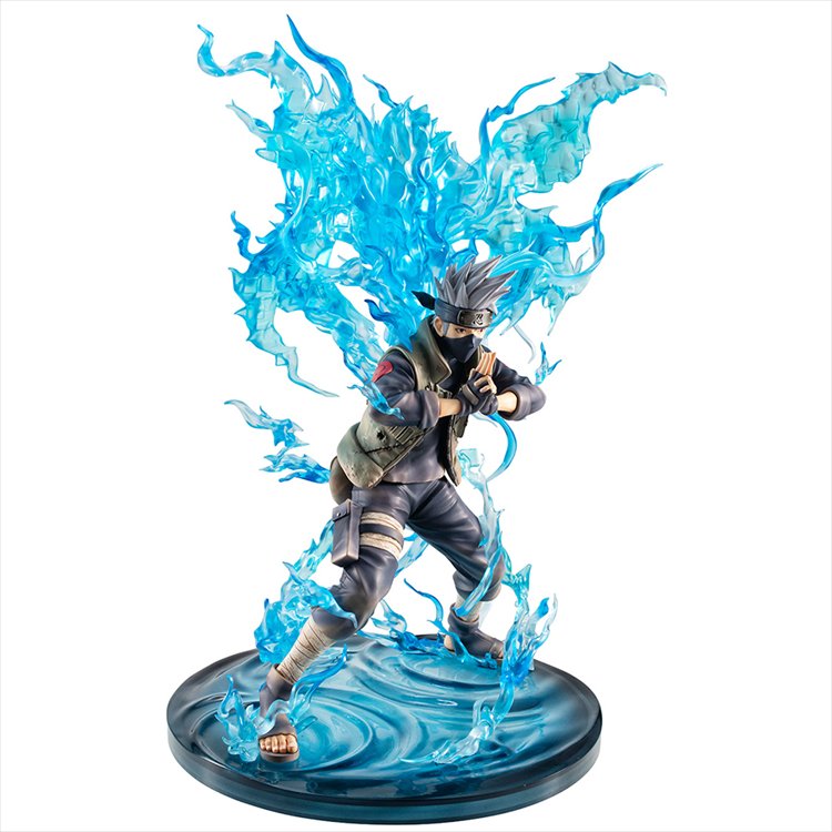 Naruto Shippuden - Hatake Kakashi Ver Susano with LED Base PVC Figure