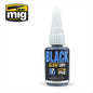 Ammo Mig - Slow Dry Cyanoacrylate Glue Black