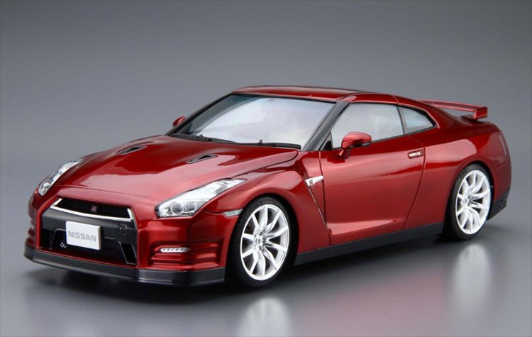 Aoshima - 1/24 Nissan R35 GT-R Pure Edition Model Kit
