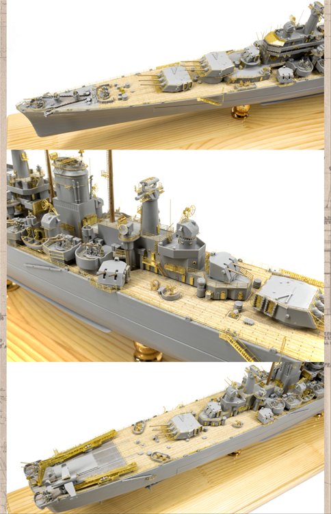 Very Fire - 1/350 USS Des Moines Battleship DX Ver. Model Kit