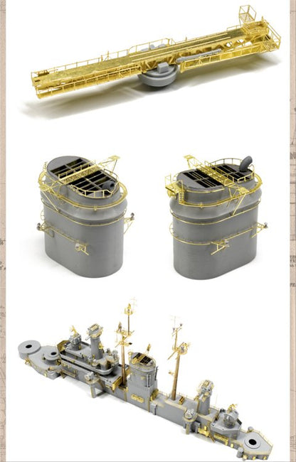 Very Fire - 1/350 USS Des Moines Battleship DX Ver. Model Kit