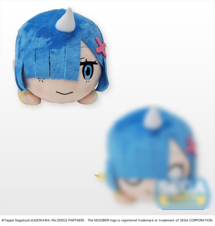 Re:Zero - Rem Thunder God Normal Eyes 30cm Nesoberi Plush