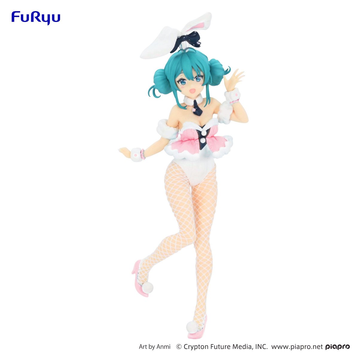 Vocaloid - Hatsune Miku White Rabbit Ver. BiCute Bunnies Prize Figure