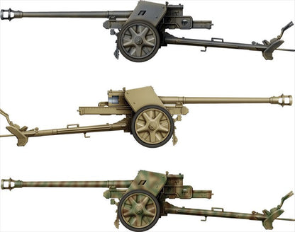 Das Werk - 1/35 German 7.5cm Pak 40 with 4 Figures Model Kit