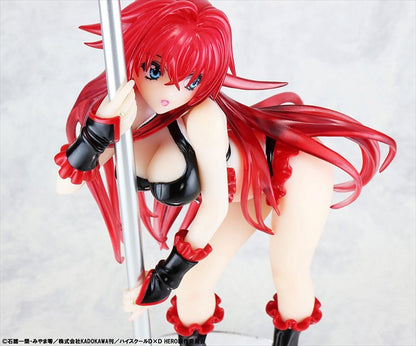 High School DxD - 1/7 Rias Gremory Pole Dance Ver. Black Color PVC Figure