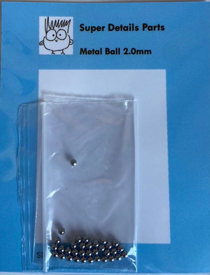 Super Details Parts - SDP-02 Metal Ball 2.0mm