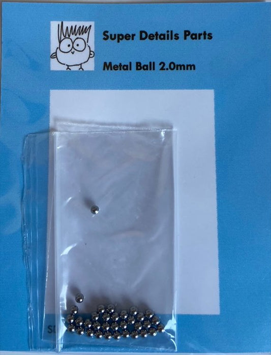 Super Details Parts - SDP-02 Metal Ball 2.0mm