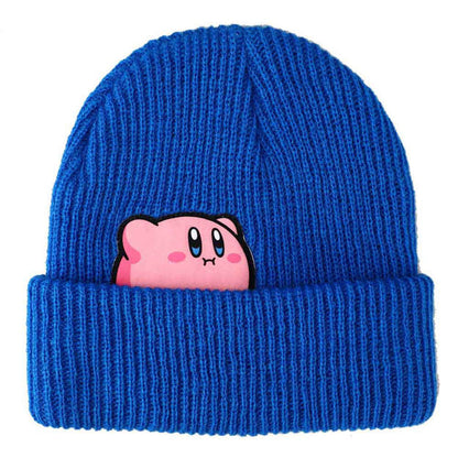 Kirby - Snacks Peek a Boo Cuff Beanie