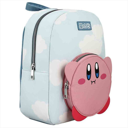 Kirby - Die Cut Pocket and Cloud Print Mini Backpack