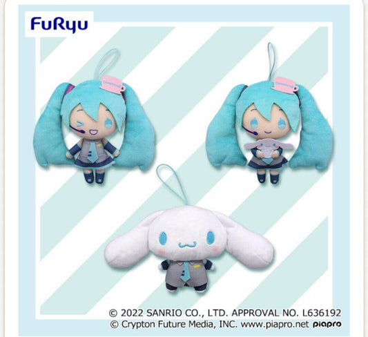 Vocaloid - Miku x Sanrio 15cm Plush A