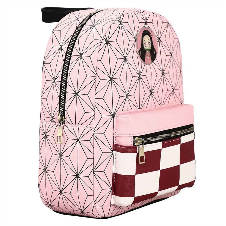 Demon Slayer - Nezuko Metal Badge Mini Backpack