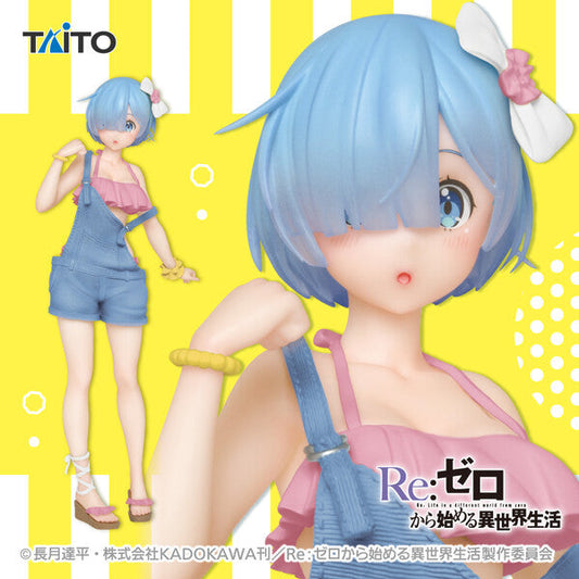 Re:Zero - Rem Original Overall Swimsuit Renewal Precious Prize Figure