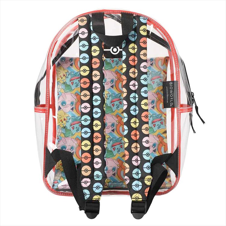 Pokemon - Clear Vinyl Backpack and Utility Case