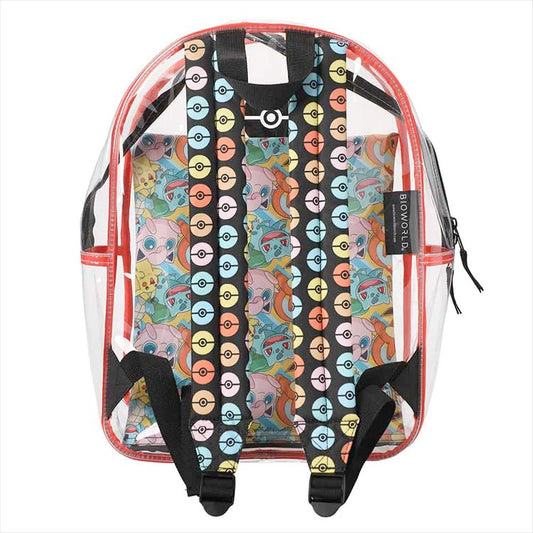 Pokemon - Clear Vinyl Backpack and Utility Case