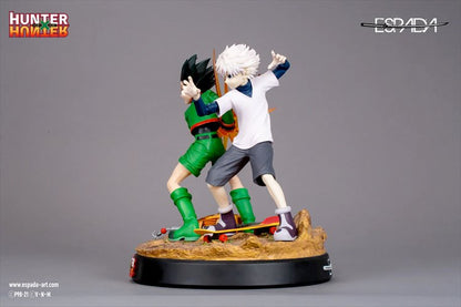 Hunter x Hunter - 1/6 Gon Freecss and Killua Zoldyck diorama Figure
