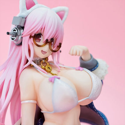 Super Sonico - Super Sonico White Cat Ver. PVC Figure