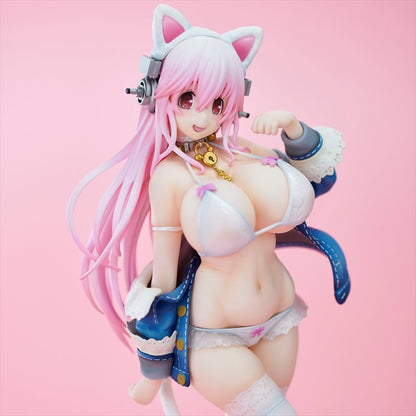 Super Sonico - Super Sonico White Cat Ver. PVC Figure