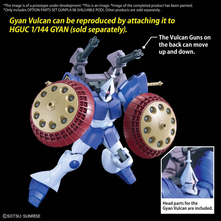 Gundam - Option Parts Set Gunpla 06 Valuable Pod