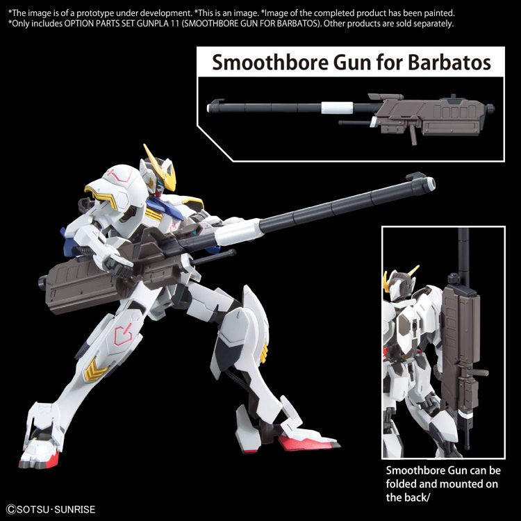 Gundam - Option Parts Set Gunpla 11 Smoothbore Gun for Barbatos
