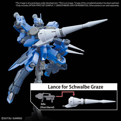 Gundam - Option Parts Set Gunpla 11 Smoothbore Gun for Barbatos