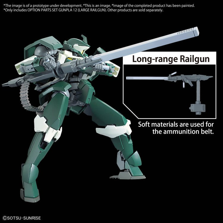 Gundam - Option Parts Set Gunpla 12 Large Railgun