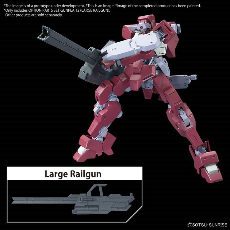 Gundam - Option Parts Set Gunpla 12 Large Railgun