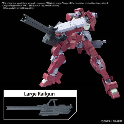 Gundam - Option Parts Set Gunpla 12 Large Railgun