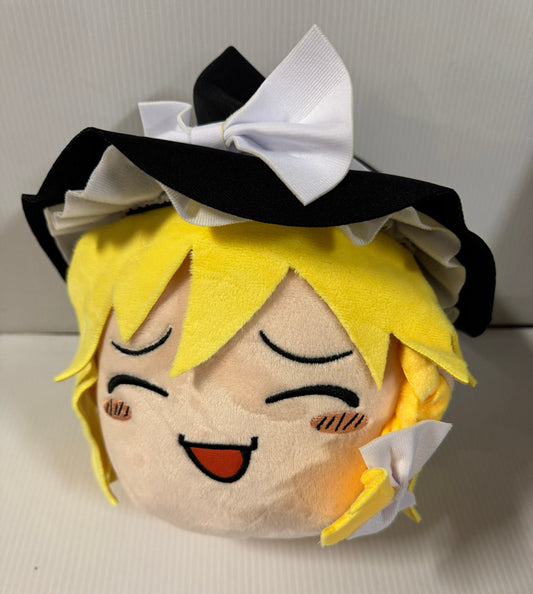 Touhou Project - Marisa Kirisame Closed Eyes Smiling Head 18cm Plush