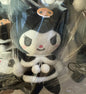 Sanrio - Kuromi Black Chirstmas Outfit 10cm Plush