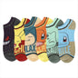 Pokemon - Character Names 6 Pair Ankle Socks