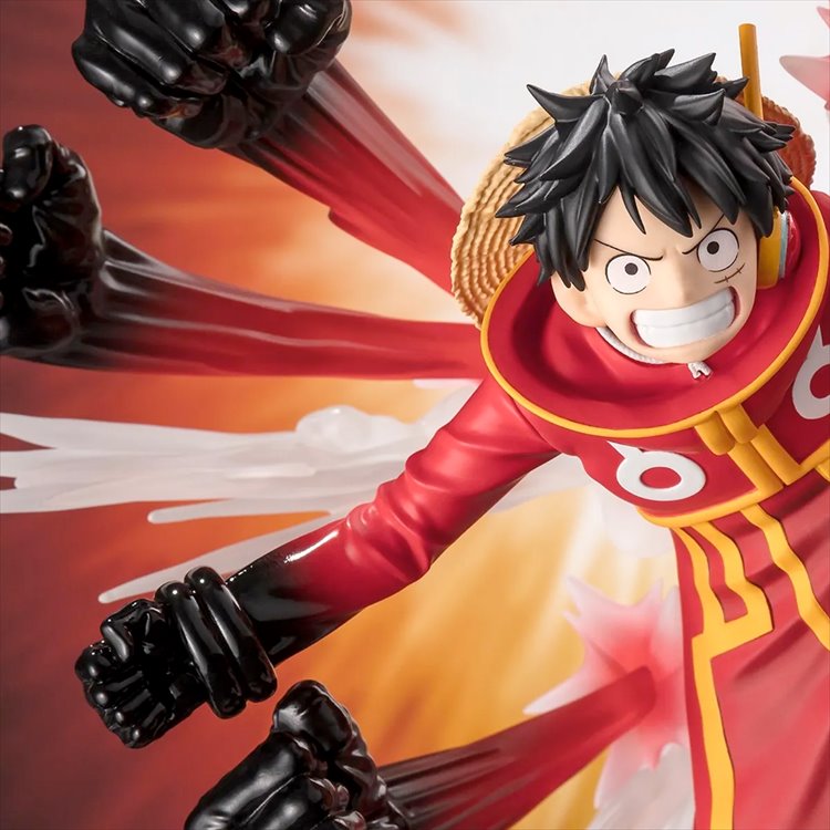 One Piece - Monkey D. Luffy Gum Gum Hawk Gatling Figuarts ZERO Figure