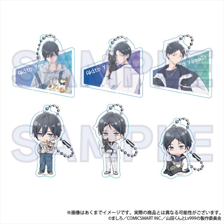 My Love Story with Yamada-kun at Lv999 - Yamada Acrylic Keychain SINGLE BLIND BOX