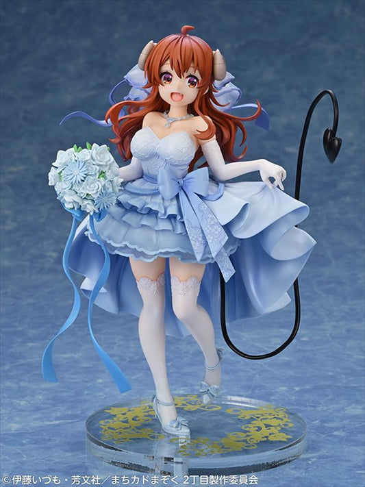 The Demon Girl Next Door - 1/7 Shadow Mistress Yuko Wedding Ver. Figure
