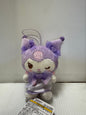 Sanrio - Kuromi 8cm Winking Wearing Purple Outfit Plush