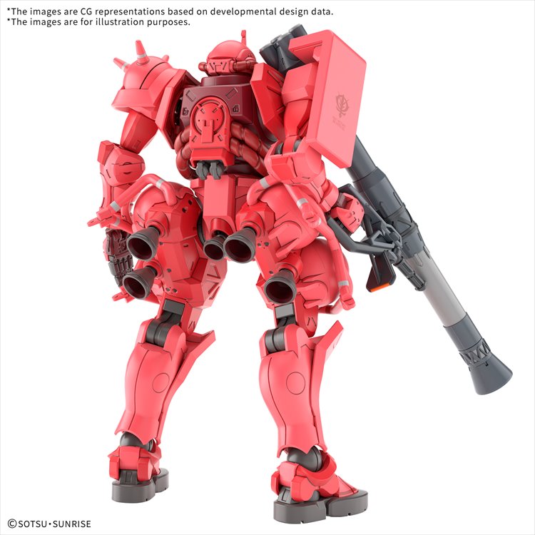 Gundam GQuuuuuuX - 1/44 HG Chars Zaku