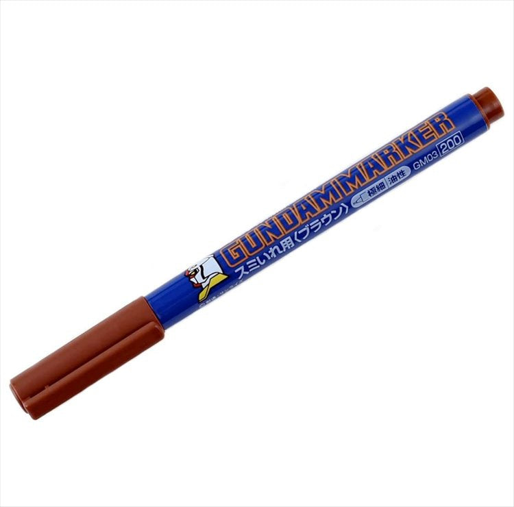 Gundam Marker - GM03 Brown Fine Line