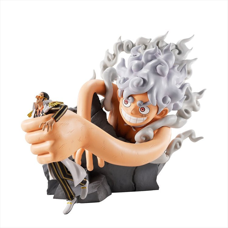 One Piece - Burst of Energy Revible Moment Monkey D Luffy Gear 5 vs Borsalino