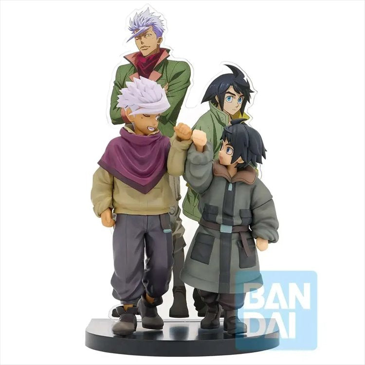 Gundam - Bustisan Augus Mikazuki and Itsuka Orga IBO
