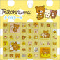 San-X - Rilakkuma Yellow Tile Stickers