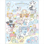 San-X - Universe San-X Town 10pcs A4 Clear File Folder