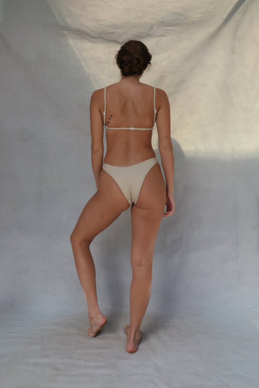 Underwire Bikini Top - Sea Grass Stripe