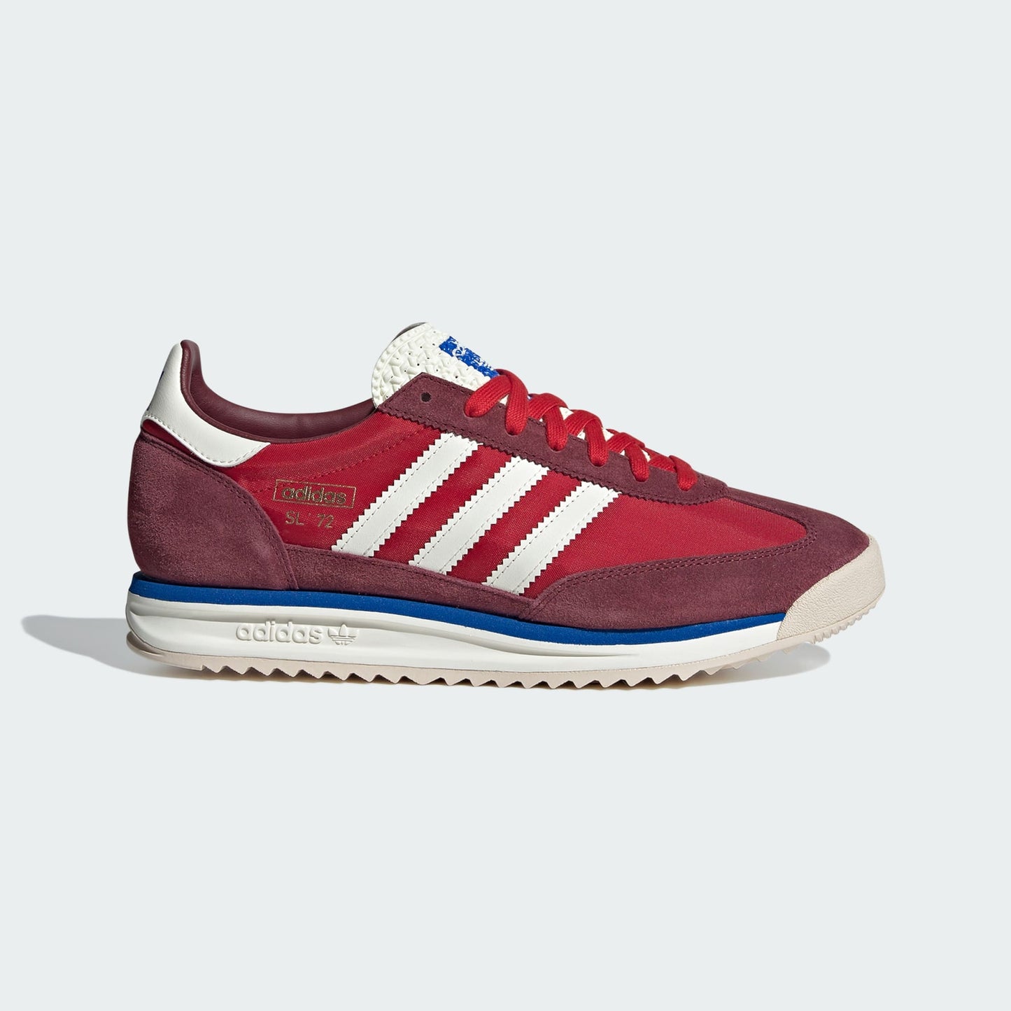 Adidas Men's Sl 72 Rs Shoes - Shadow Red / Off-White / Blue