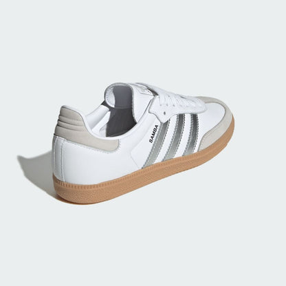 Adidas Women's Samba Og Shoes - White / Silver Metallic / Grey One